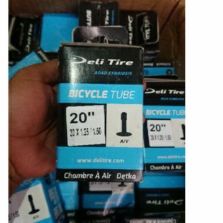 ban dalam sepeda 20 x 1.25 1.35 1.50 pentil besar motor av