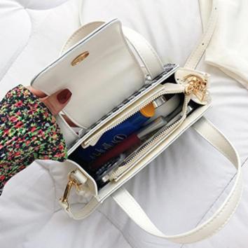 BQ 3268 RISCE TAS HAND BAG TALI MUTIARA IMPORT WANITA CEWEK PEREMPUAN JAKARTA BATAM