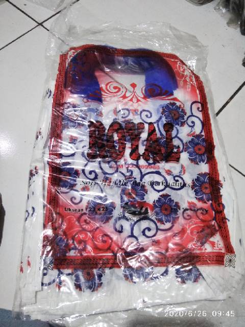 KANTONG PLASTIK SHOPPING  BAG SOFT HANDLE