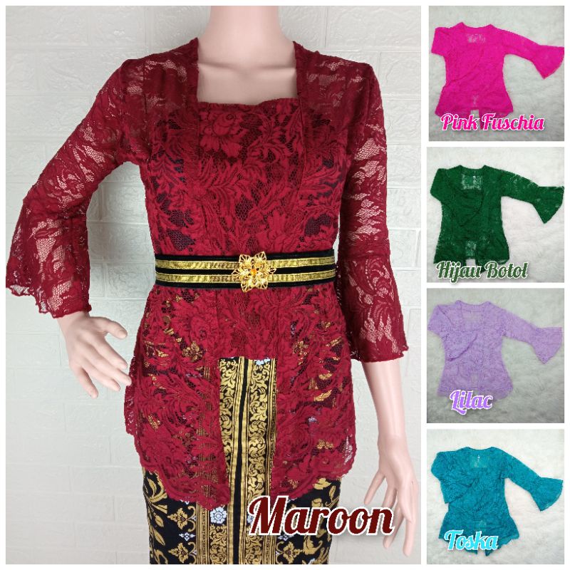 Kebaya Bali Terompet Kebaya Bali Modern Brukat Bali Modern Kebaya Brukat Terompet