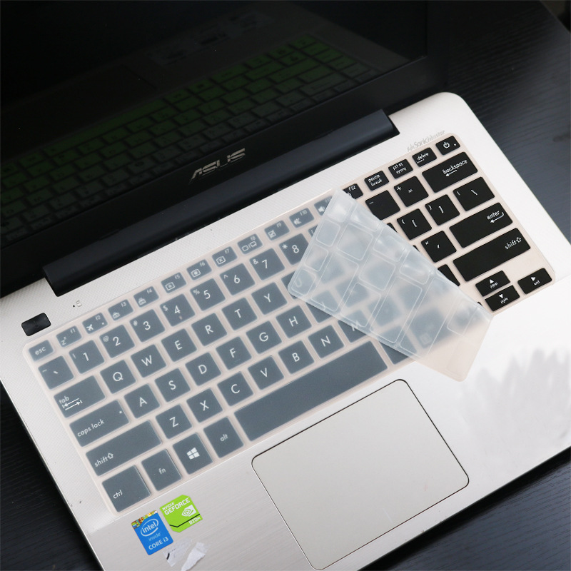 For 14inch ASUS VivoBook S14 UX461 E406S Colorful Silicone laptop Keyboard Protector Keyboard Cover Skin