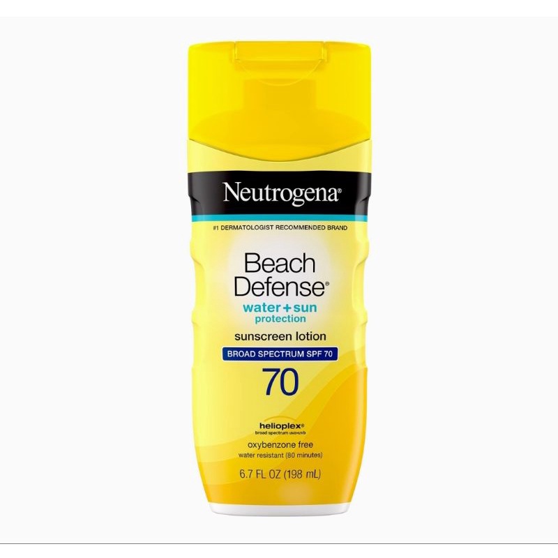 Neutrogena Beach Defense Sunscreen Body Lotion SPF 70, 198 ML