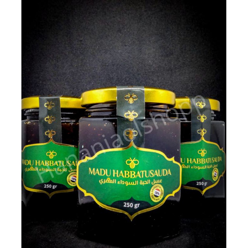 

Madu Habbatussauda 250Gr / Madu Asli Mesir