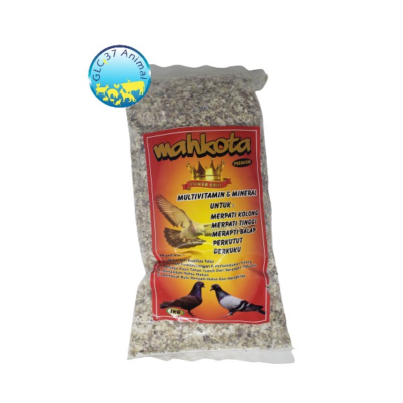 GRIT CANGKANG KERANG LAUT 1 KG PAKAN ASINAN EXTRA FOODING AYAM DAN BURUNG KENARI BRANJANGAN FINCH
