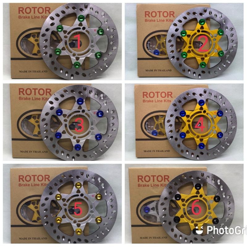 Disc piringan cakram Brembo new coak Rotor 3D ukuran 220 mm