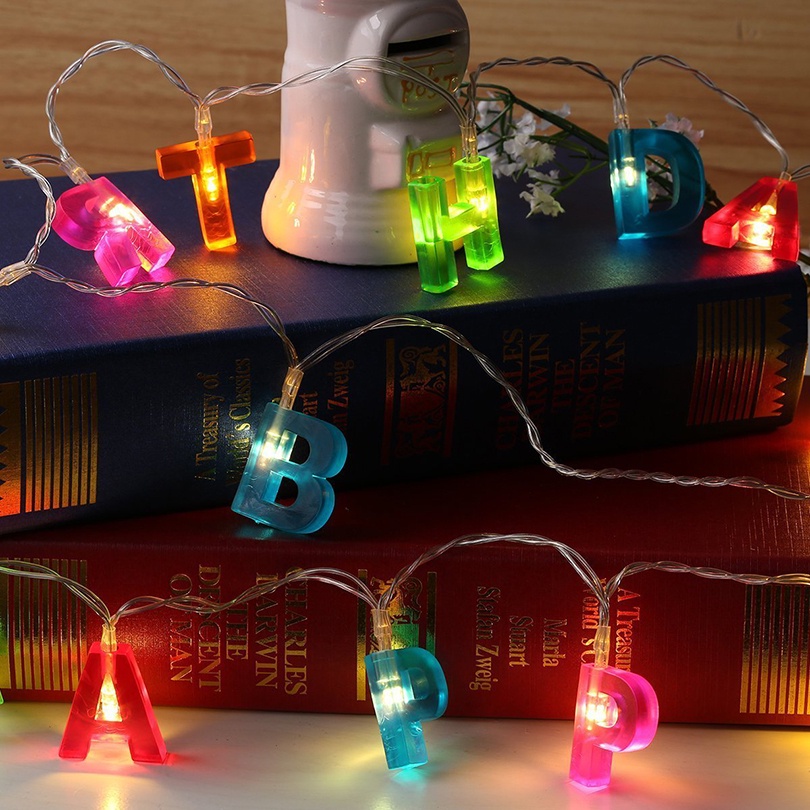 (Christmas &amp; Happy Birthday) Lampu Tumblr Led Untuk Dekorasi Pesta Ulang Tahun / Natal