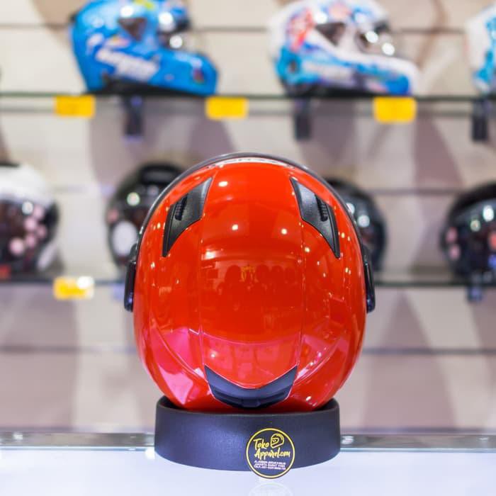 PROMO HELM HALF FACE ZEUS ZS-611 RED