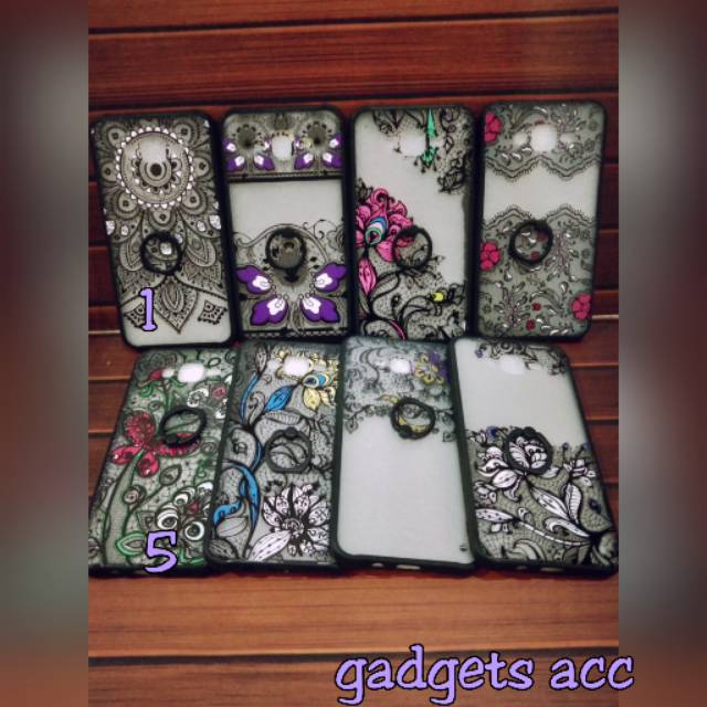 Case batik + ring for Samsung J7