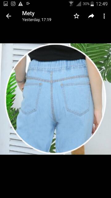 Celana Boyfriend Wanita / Celana Denim / Baggy Pants / Celana Jeans Wanita / Celana Model Terbaru