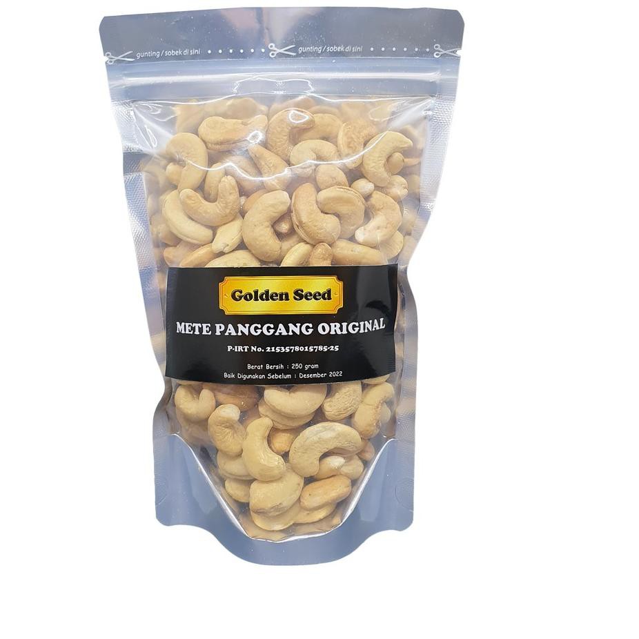 

MALL KACANG METE PANGGANG SUPER 250 GRAM - MEDE OVEN MENTE ROASTED ORIGINAL 250GR