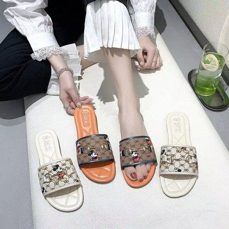 sandal mickey import batam
