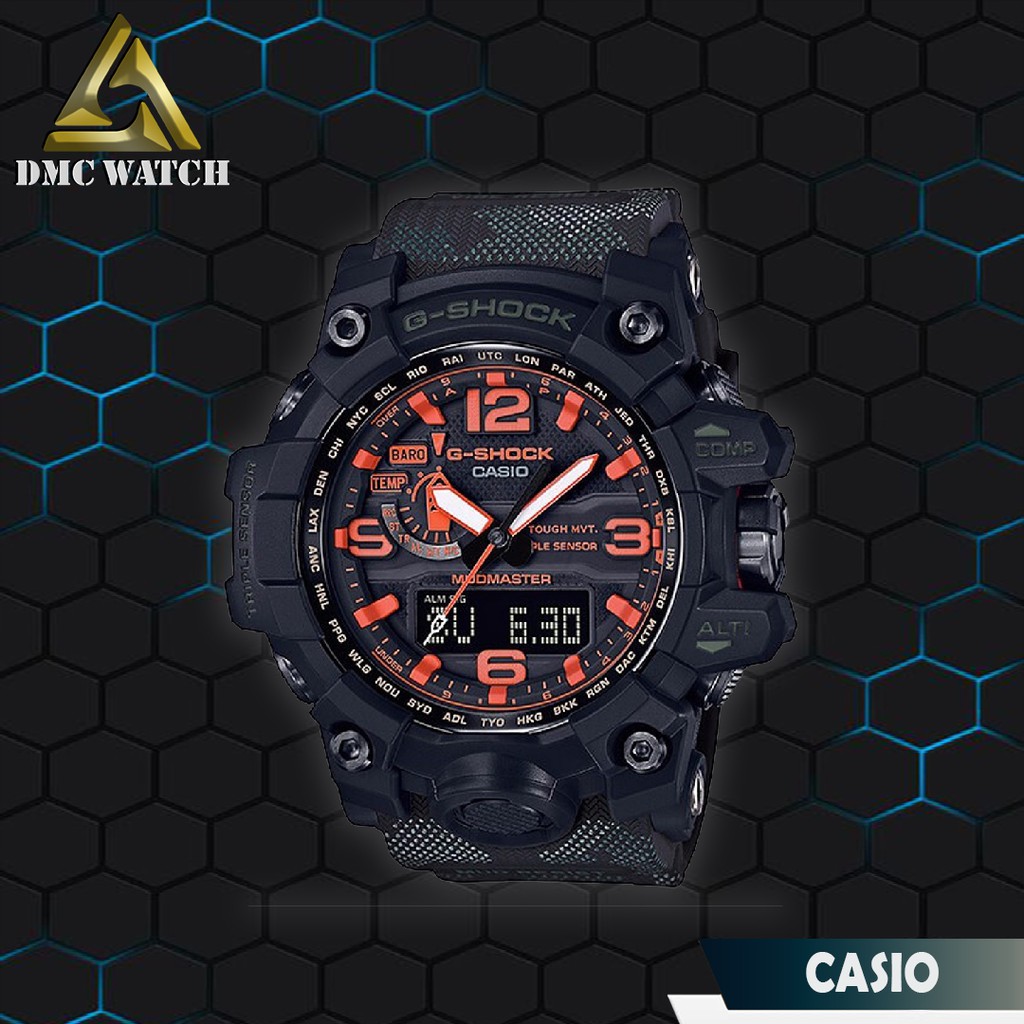 Jam Tangan Pria Casio G-Shock GWG-1000 MH x Maharishi Mudmaster Ori BM