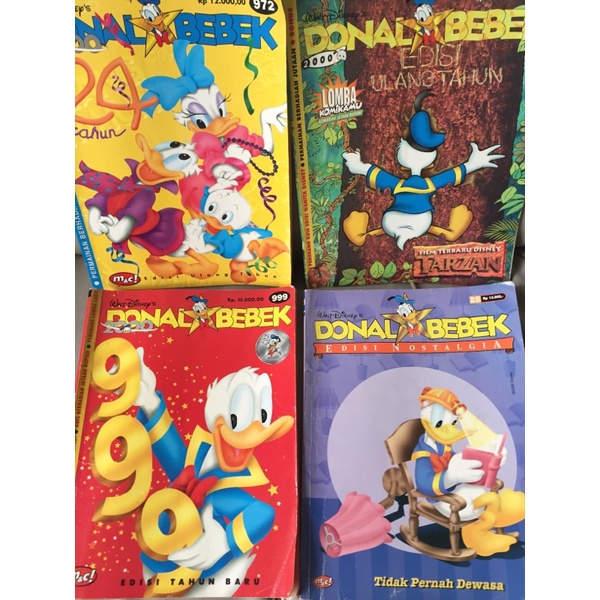 Donal Bebek EDISI ULANG TAHUN, TAHUN BARU, & NOSTALGIA