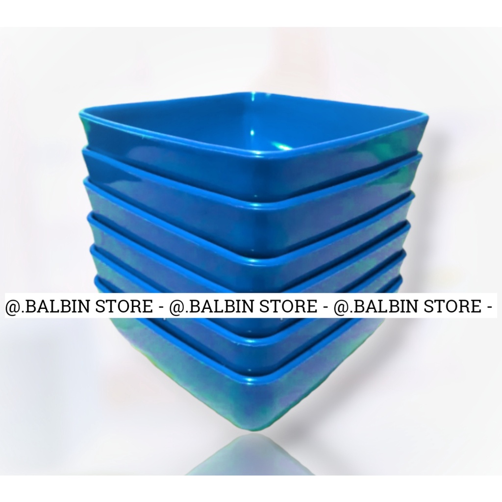 BALBIN STORE | mangkuk melamin 6.inc - mangkuk makan - mangkok kotak melamine 15 cm -mangkuk saji - mangkuk mie - mangkuk bubur - mangkuk soto - mangkuk serba guna - mangkuk varian warna random