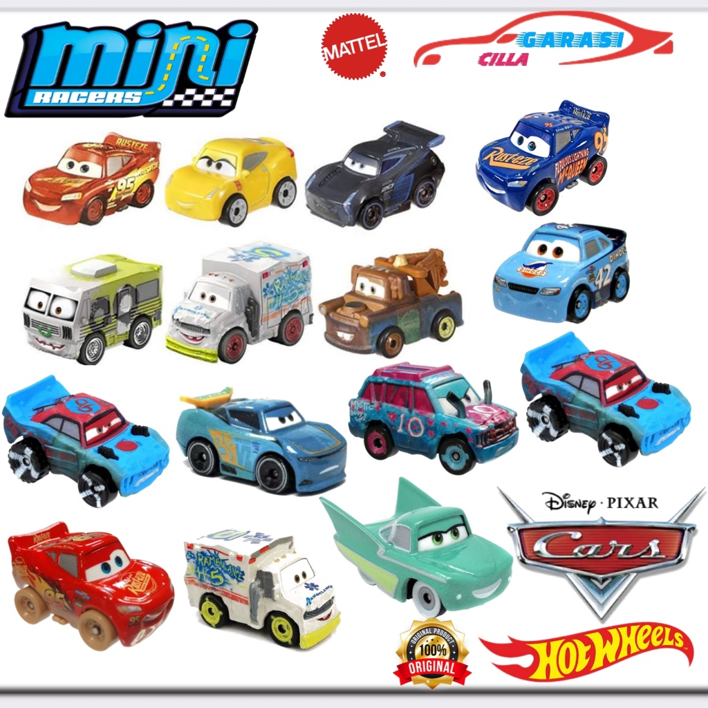 MINI CARS RACERS DISNEY PIXAR CARS MINI