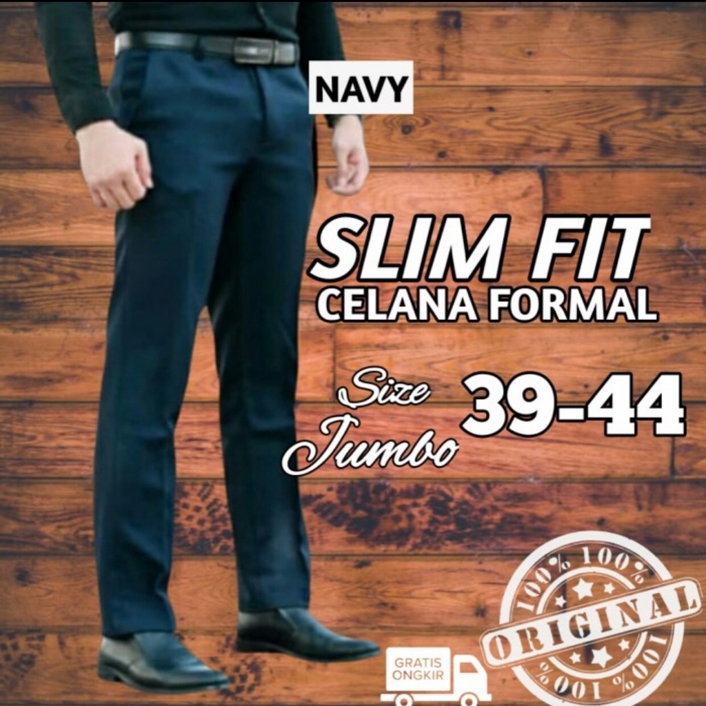 PROMO CELANA BAHAN DASAR FORMAL PRIA JUMBO TERPOPILER