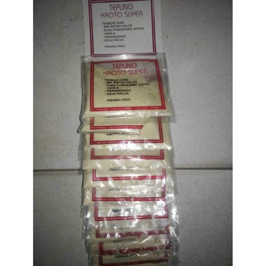 Umpan Ikan Mas Kroto Super