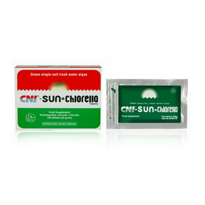 CNI Sun Chlorella Ekonomis (30tablet)
