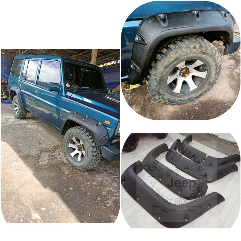 over fender feroza long dan taft hiline long terbaik