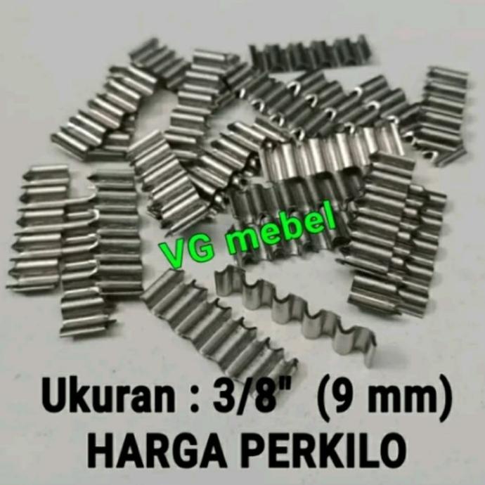 Jual Paku cacing 9mm / Paku penyambung papan kayu triplek 3/8" harga per kg Shopee Indonesia