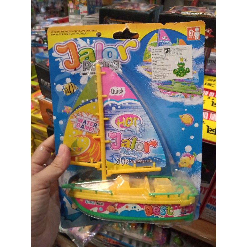 mainan edukasi kapal laut