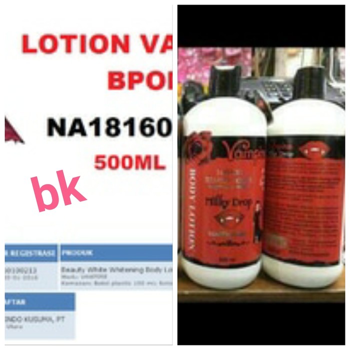 

LOTION VAMPIRE BPOM ( MERAH )500ml/GENDUT