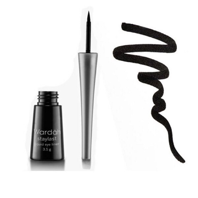 Wardah EyeXpert Eyeliner Liquid Black | Eye Liner Cair