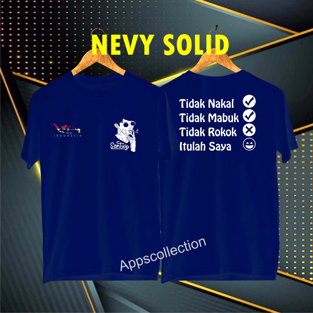 Cod/Promo Diskon Kaos DB Santuy Tidak Nakal Kaos Terlaris Kualitas Terjamin/Kaos Murah/Kaos Cotton 30s/Kaos katun/Pakaian Pria pakaian Wanita/Kaos Distro Pria/Kaos Pakaian Pria Dan Pakaian Wanita/Kaos Kata2 Lucu/Kaos Viral/Kaos Promo/Best Seller