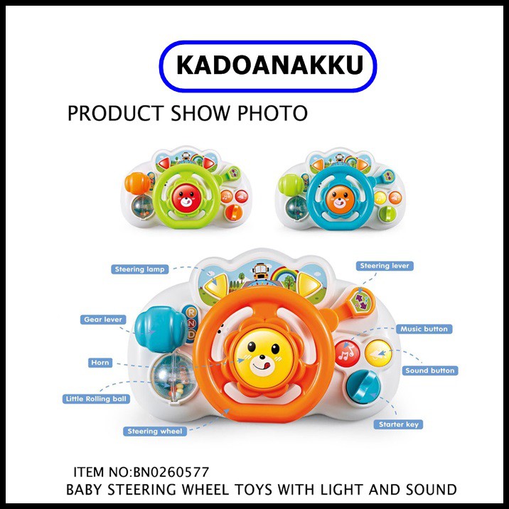 MAINAN SETIR setiran mobil anak bayi BABY MINI STEERING WHEEL