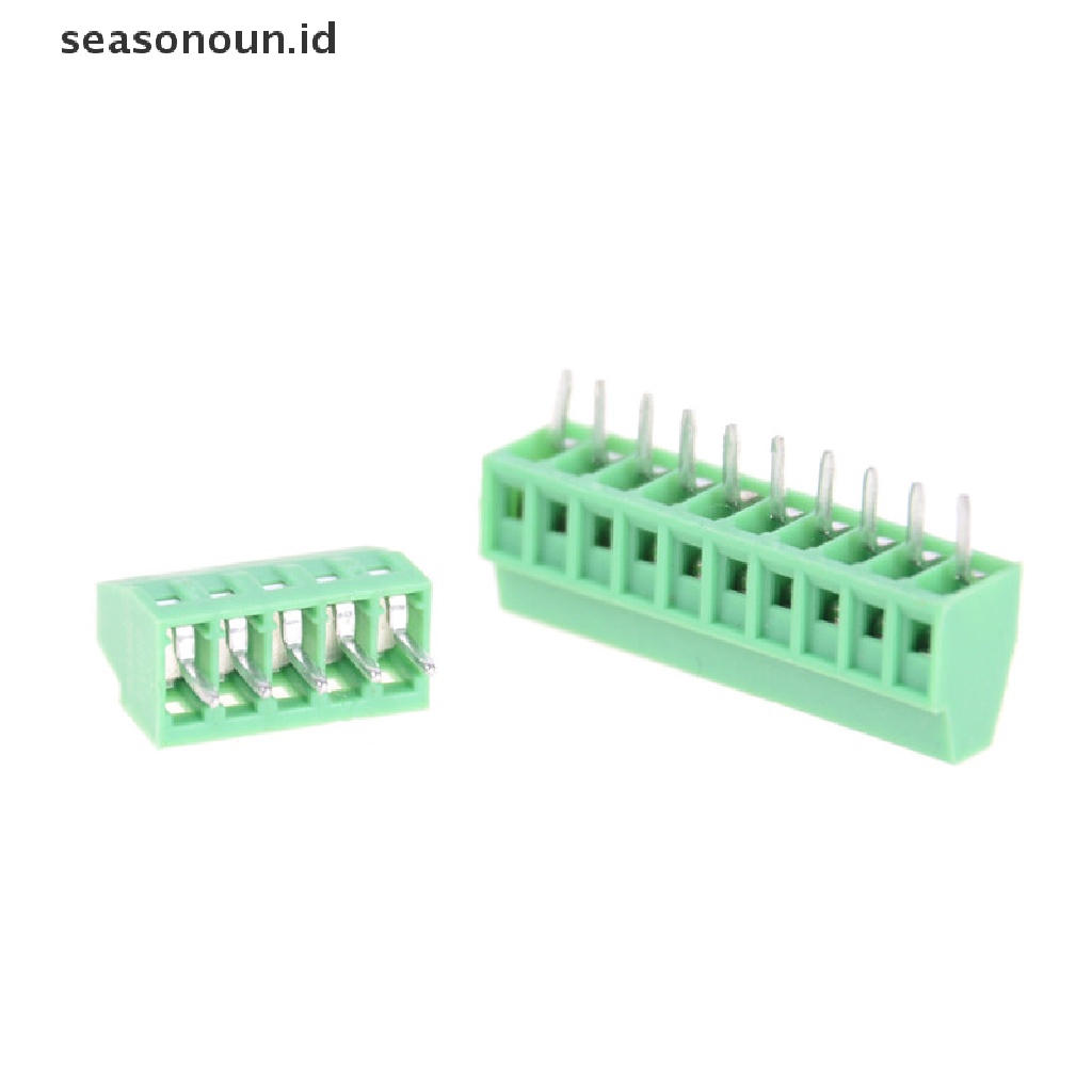 1pc Blok Terminal Sekrup PCB Universal 2P-16P KF128 2.54mm