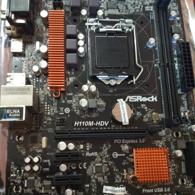 Asrock H110M-HDV