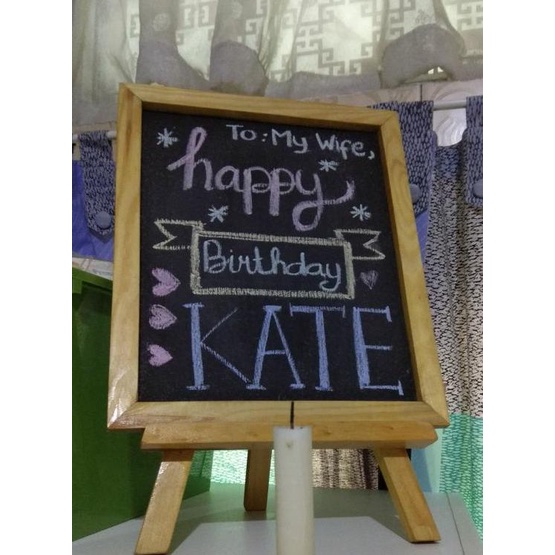 

Papan tulis kecil mini chalkboard papan tulis kapur kecil papan hitam