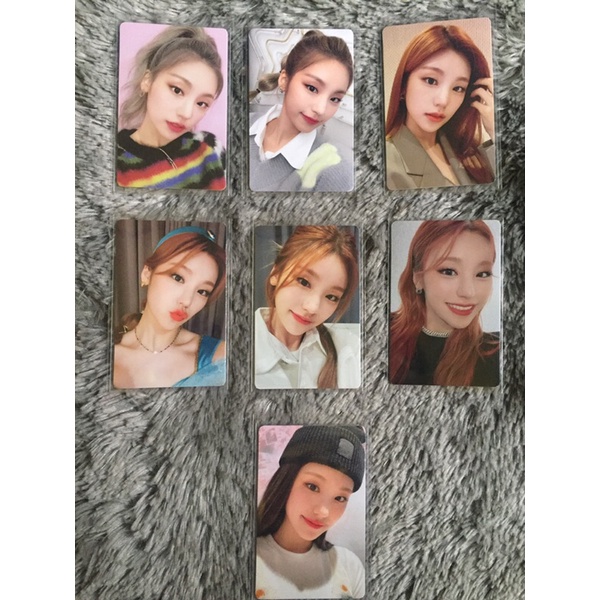 (BOOKED) Photocard PC Yeji NBD Feb March Apr June July August TAKE ALL