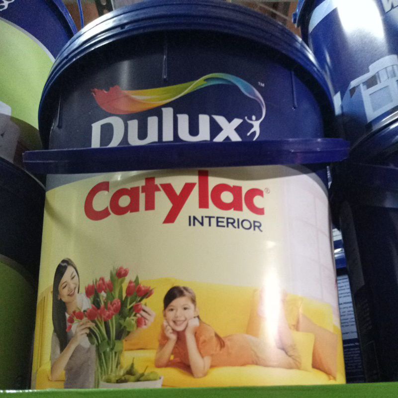 cat tembok dulux catylac putih