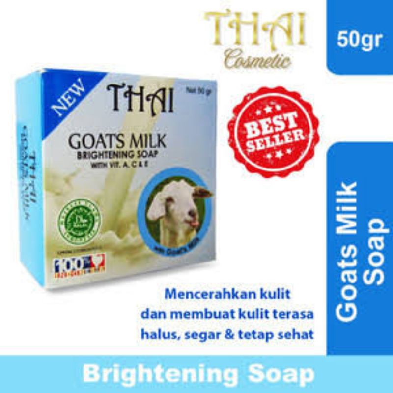 Thai Goats Milk Brightening Soap 50/130 gr
