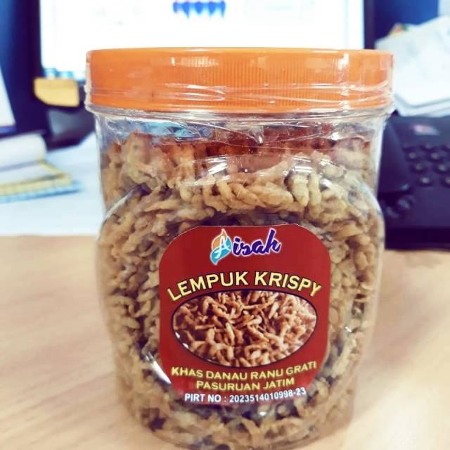 

Lempuk Crispy 350 gram ikan khas ranu grati