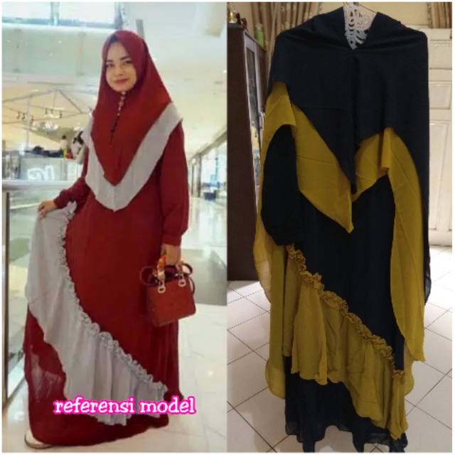 (BISA COD) INAYAH SYARI SET VOL.2 ORI BY KANAYA HIJAB