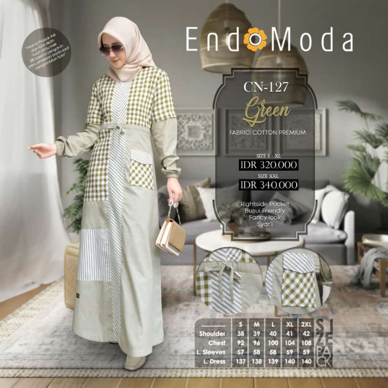 gamis endomoda CN 127 Promo