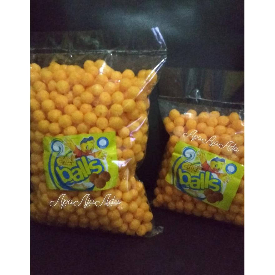 

Chiki Balls Re-Packing 500Gram | Snack Kiloan Original - Keju Asli!