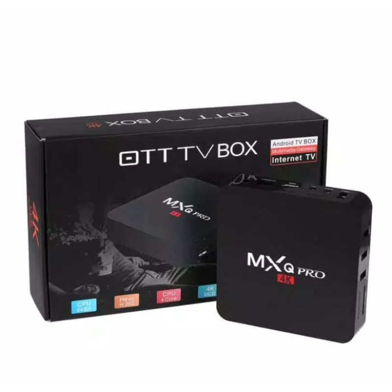 Android Tv Box MxQ PRO 2/16GB 5G 4K - Free Netflix