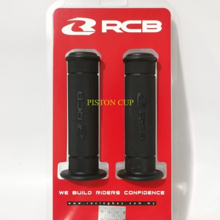 HANFAT HANDGRIP HANDFAT COVER GAS STANG GRIP RCB ORIGINAL RACING BOY HG55 HITAM BLACK ORIGINAL SARUNG TUTUP GAS