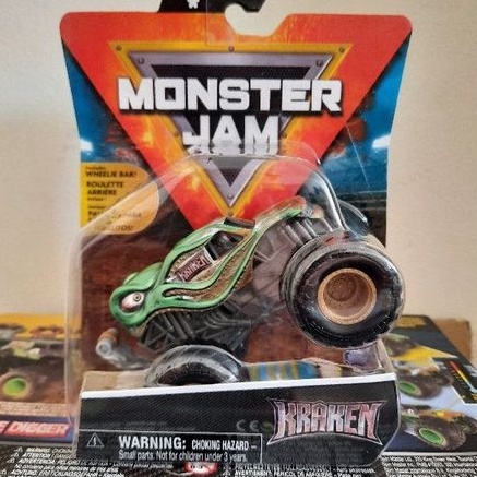 Monster Jam Spin Master Kraken Hot Wheels