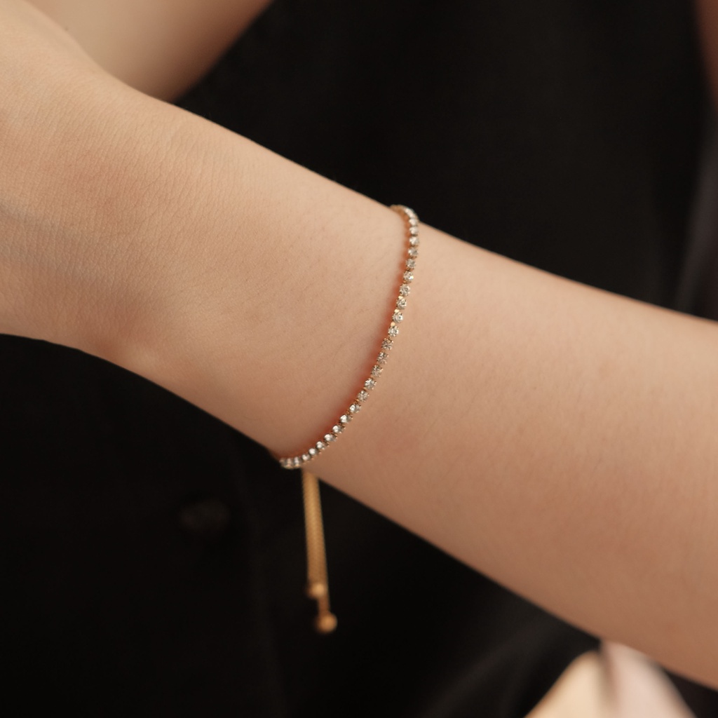 SIENNA - Gelang Tangan Bracelet Bangle Lapis Emas Cooper Alloy 037 047 048