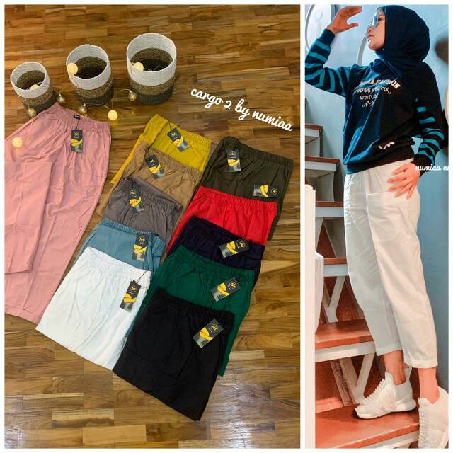 Fashion Numia celana cargo2 by Numiaa