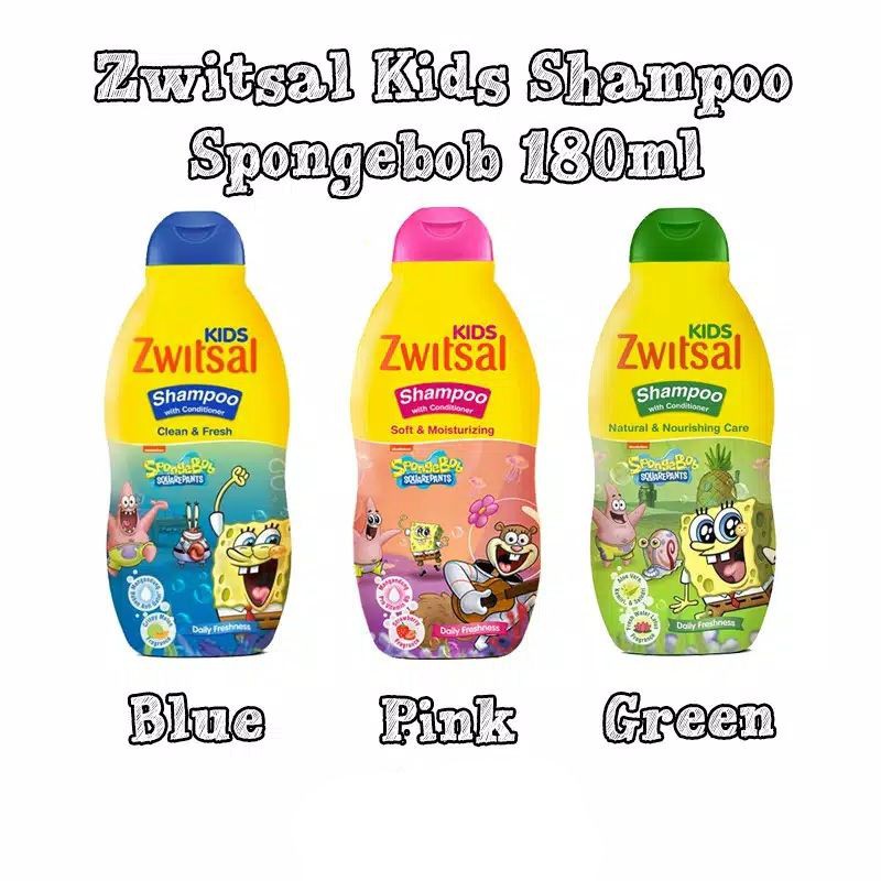 Zwitsal Kids Shampoo 180 ml