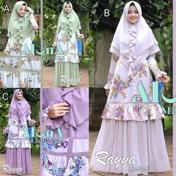 Gamis RAYYA Original By ALUNA MIRANDA