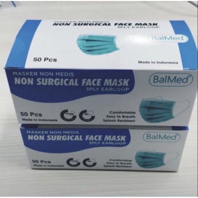 MASKER NON MEDIS BALMED PACK (50pcs)