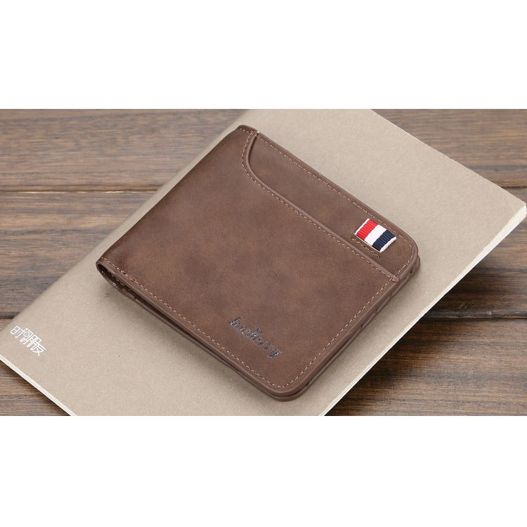 BAELLERRY D9152 Dompet Pria Bahan Kulit PU Leather Premium WATCHKITE WKOS