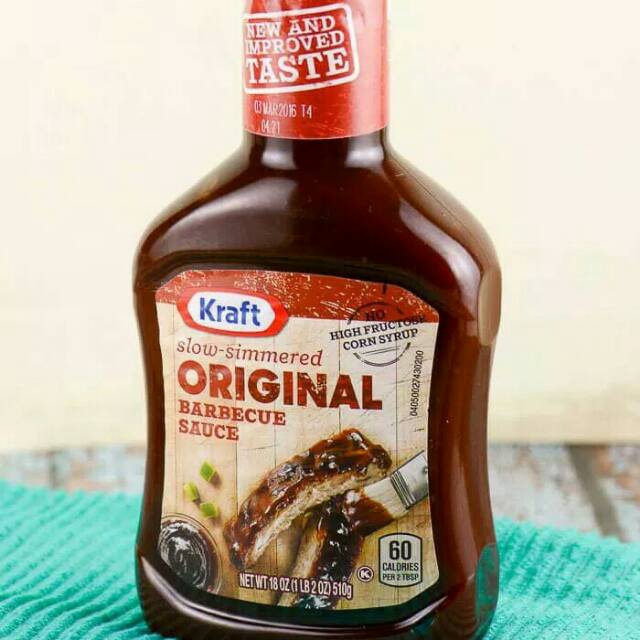 

Kraft original saus bbq sauce saos barbeque 510 gr