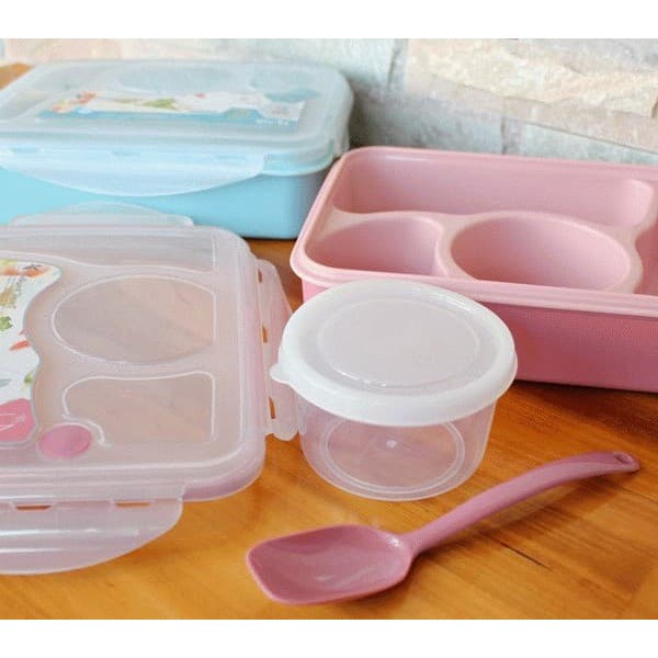TERMURAH PALING BERKUALITAS Lunch Box Microwave Safe / Kotak Makan Microwave / Bento Box